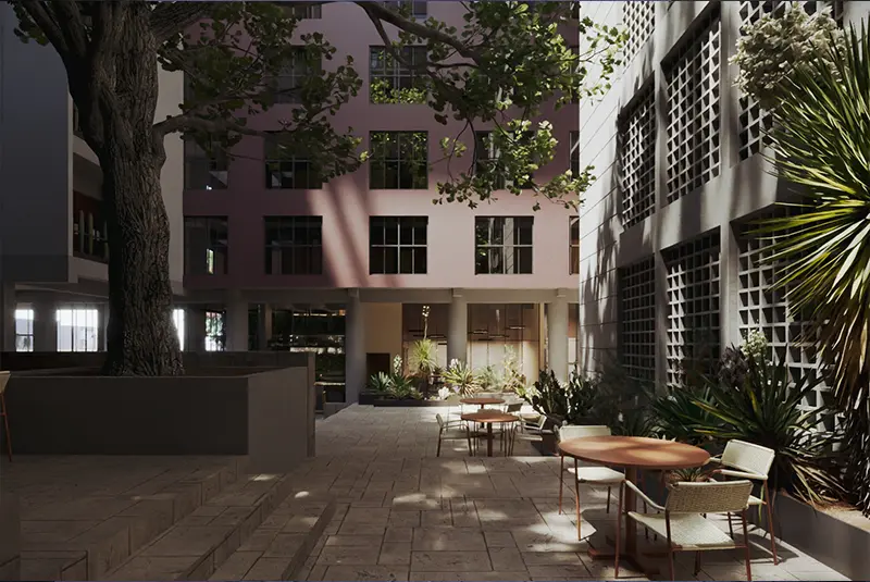 Plaza Vallejo – Patio Central